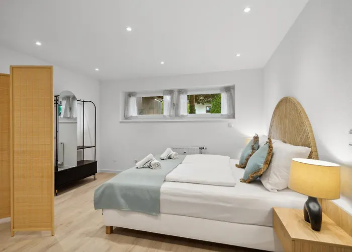 Apartmán Casas Oasis - Mit Einzel- & Doppelbetten Bad Füssing