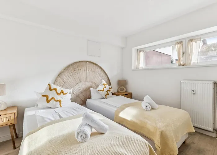 Apartmán Casas Oasis - Mit Einzel- & Doppelbetten Bad Füssing